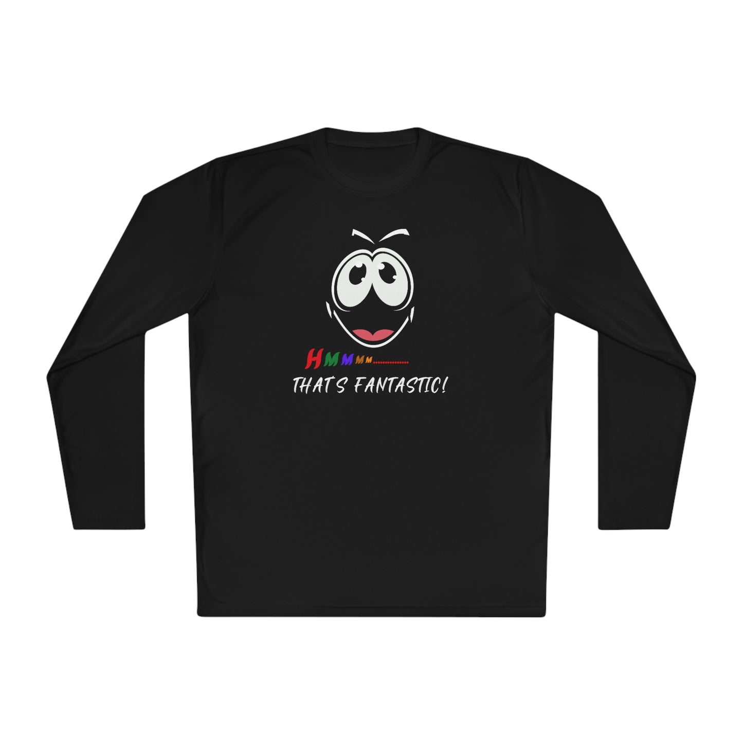 Hmmm, Unisex Lightweight Long Sleeve Tee