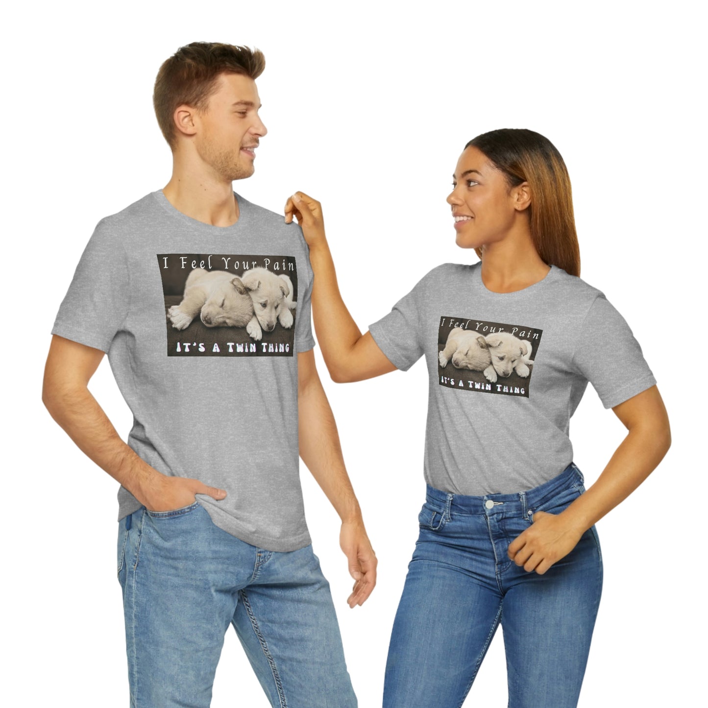 Twin, Unisex Jersey Short Sleeve Tee