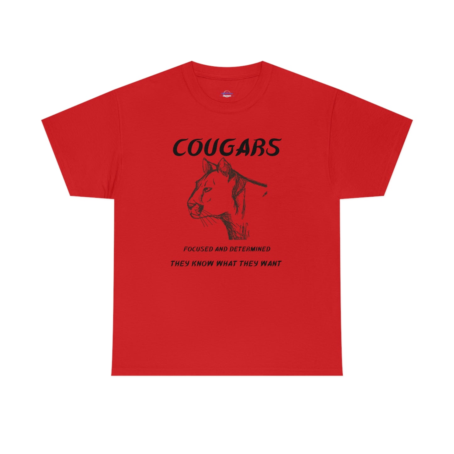 Cougars Unisex Heavy Cotton Tee