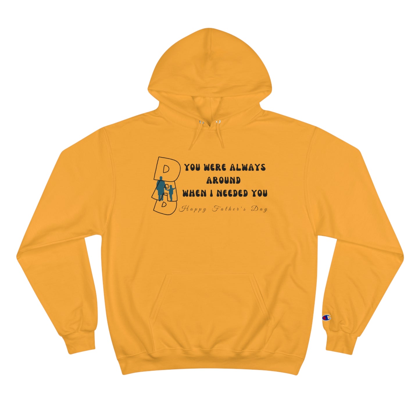 Exotic Print Father's Day Champion Hoodie