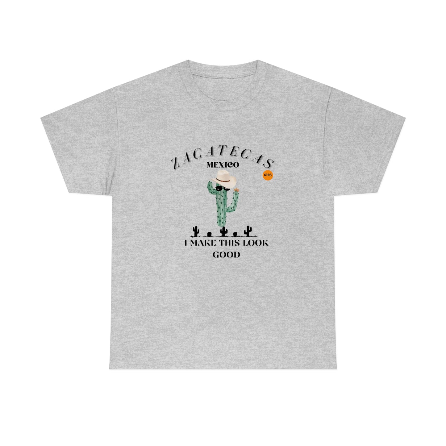 Zacatecas Unisex Heavy Cotton Tee