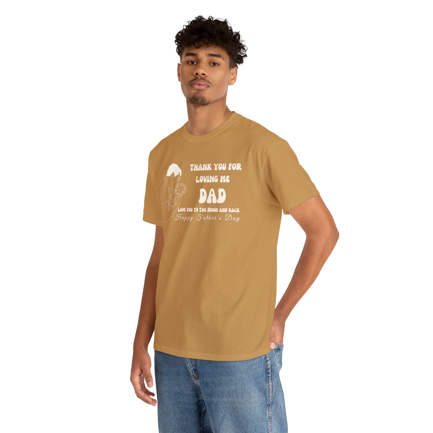 Exotic Print Father's Day Unisex Heavy Cotton Tee