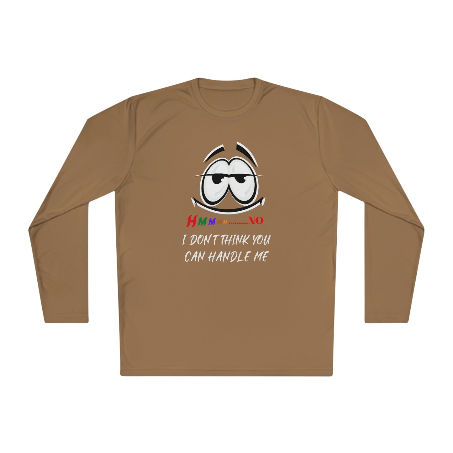 Hmmm, Unisex Lightweight Long Sleeve Tee