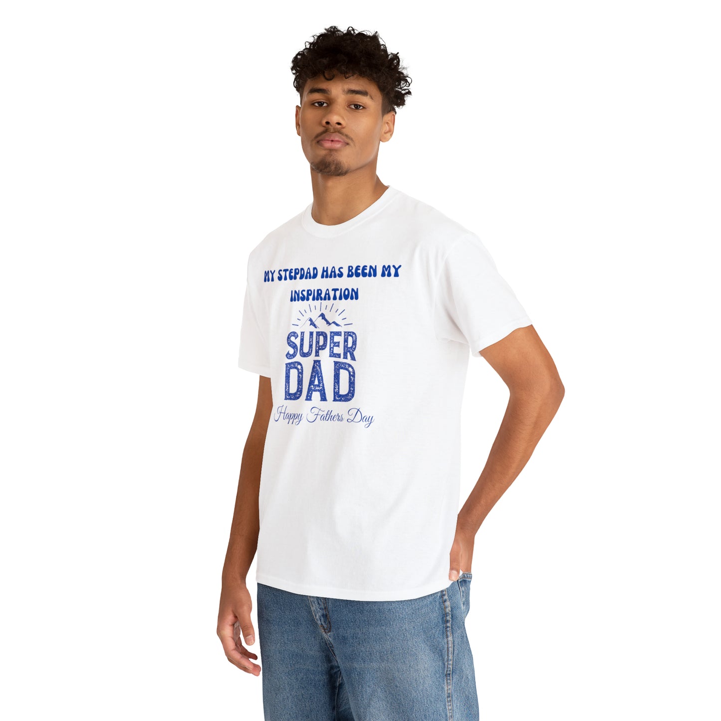 Exotic Print Fathers Day Unisex Heavy Cotton Tee