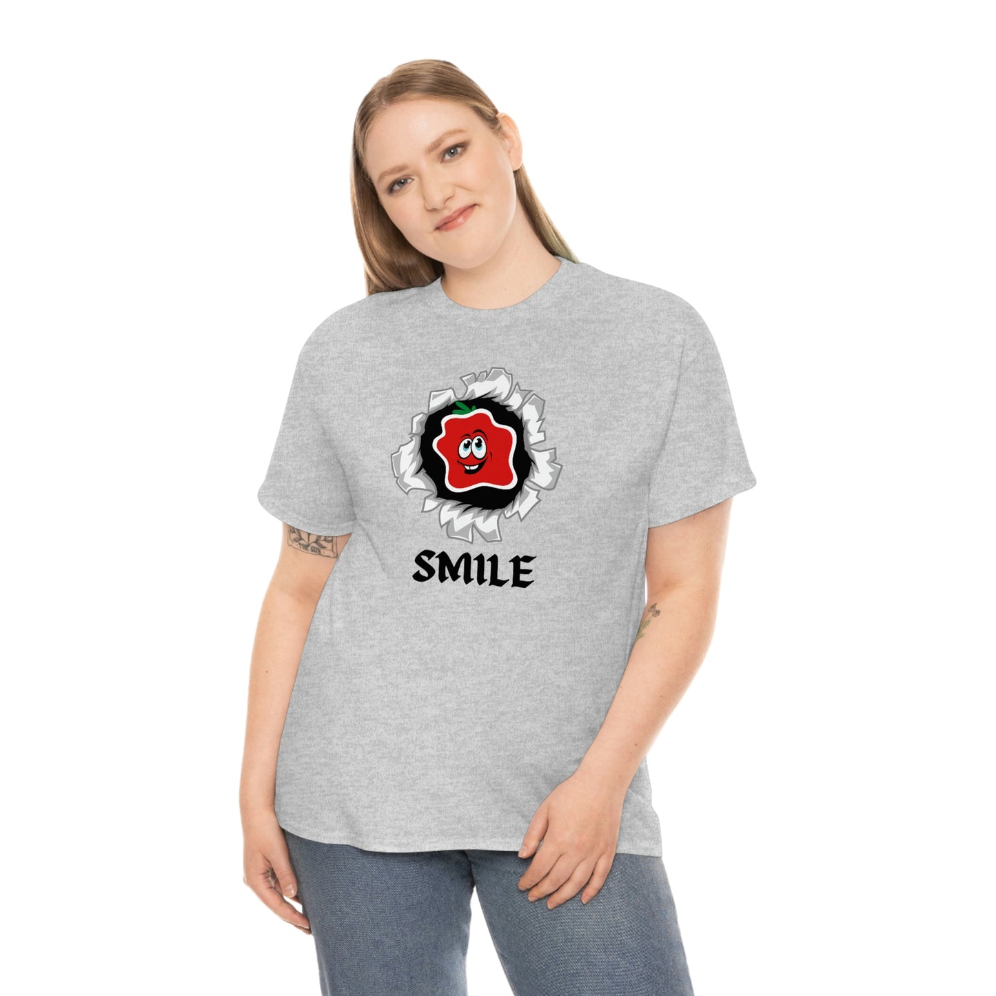 Smile Unisex Heavy Cotton Tee