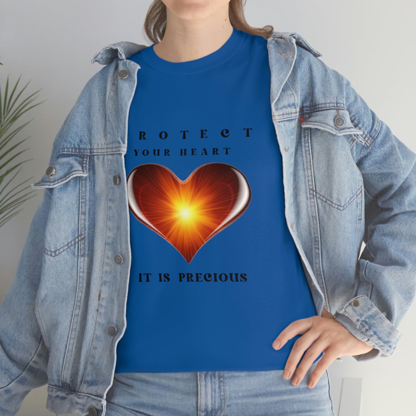 Protect Your Heart Unisex Heavy Cotton Tee