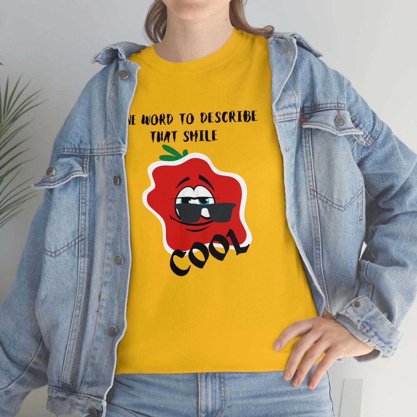 Smile Unisex Heavy Cotton Tee