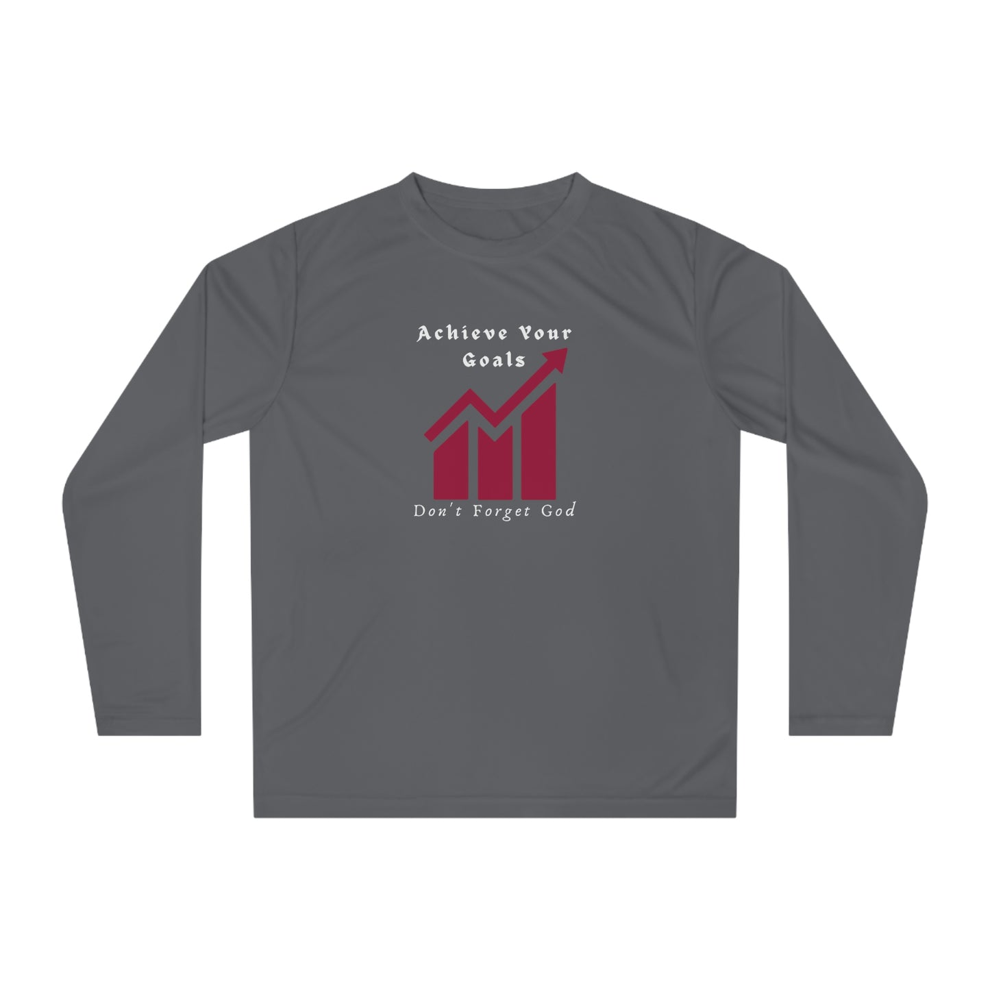 Make It Happen, Unisex Performance Long Sleeve Shirt