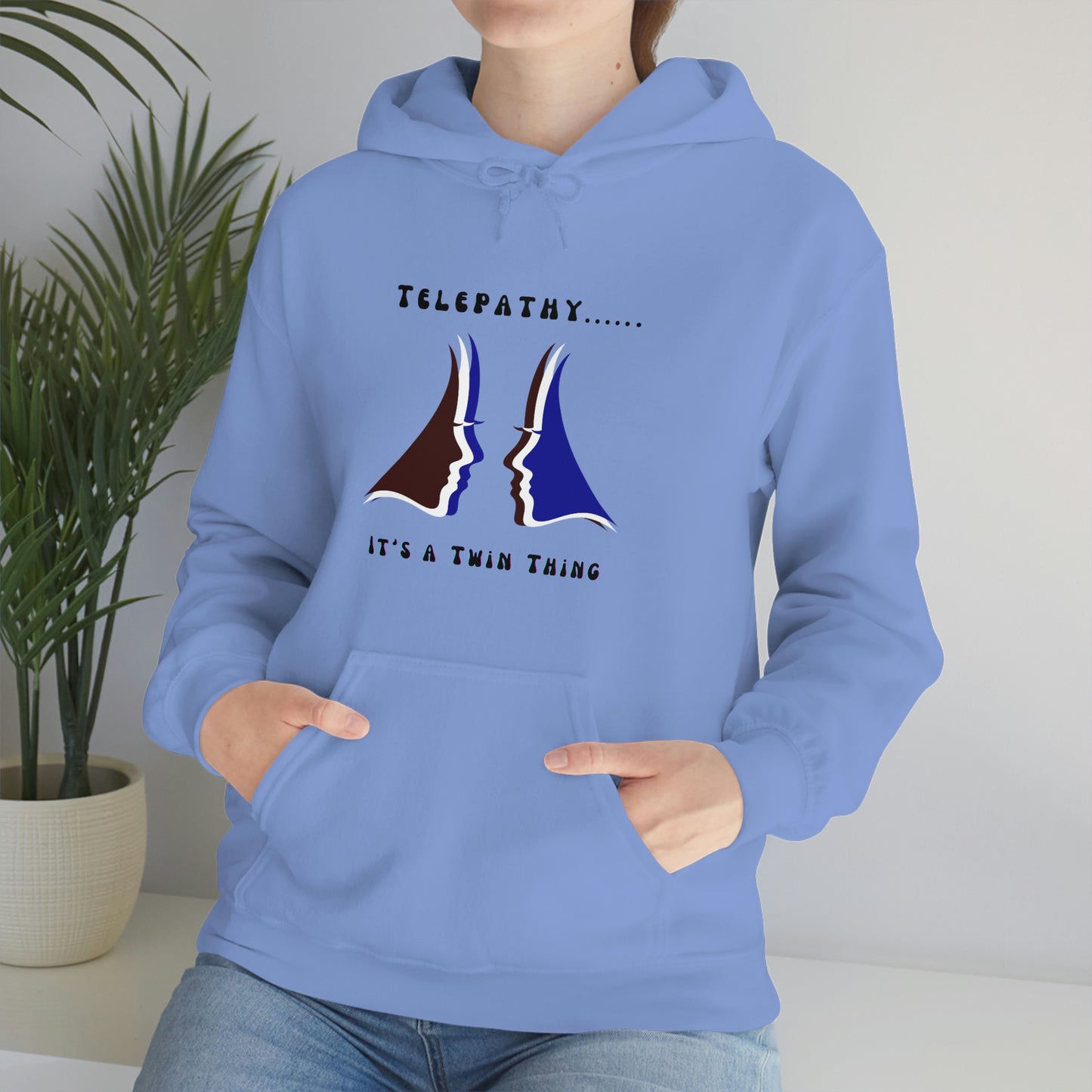 Twin, Unisex Heavy Blend™ Hooded Sweatshirt