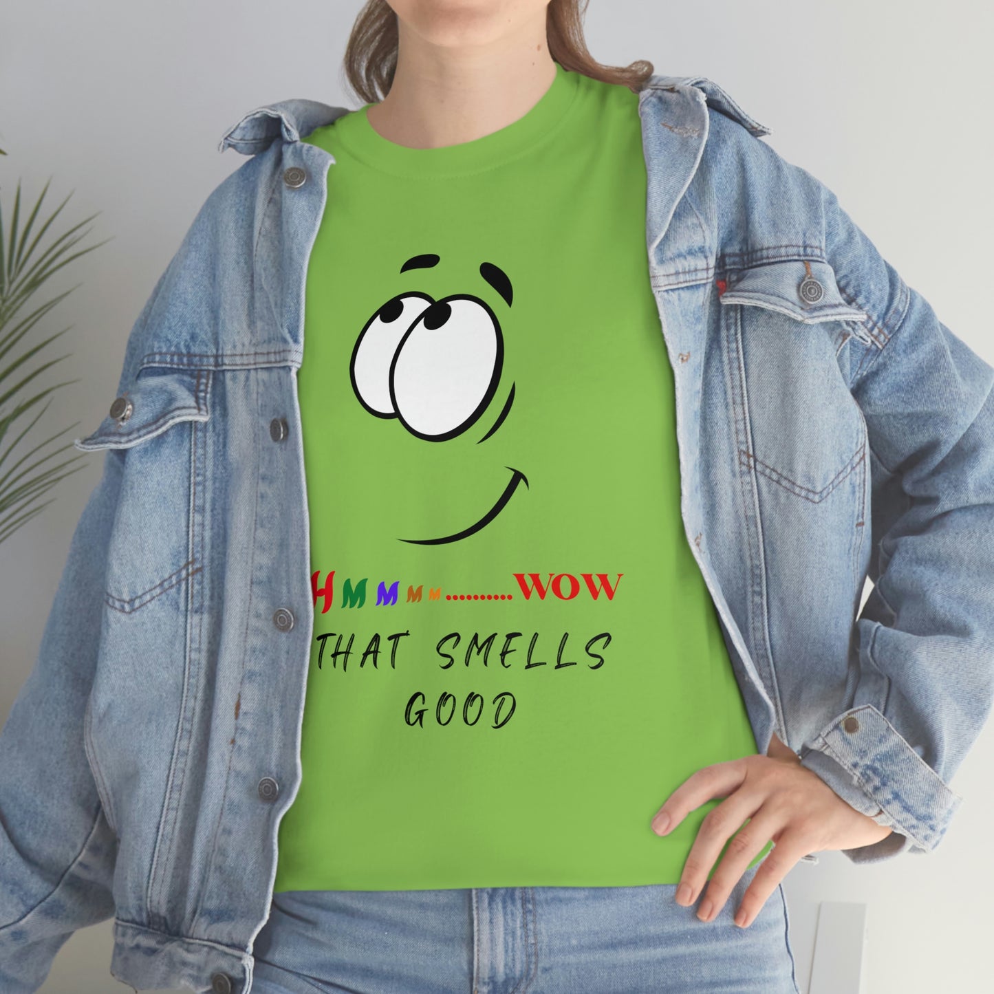 Hmmm... Wow, That Smells Good Unisex Heavy Cotton Tee