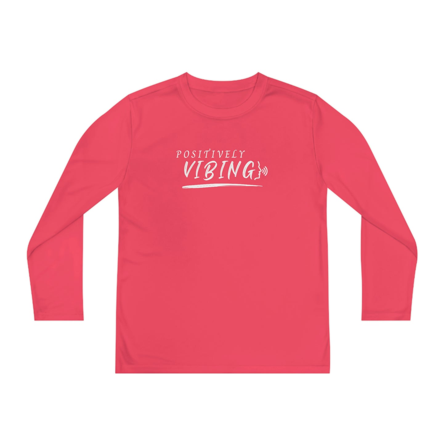 Vibes, Youth Long Sleeve Competitor Tee