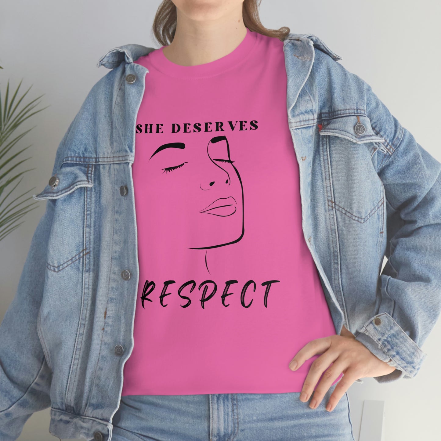 Respect Unisex Heavy Cotton Tee