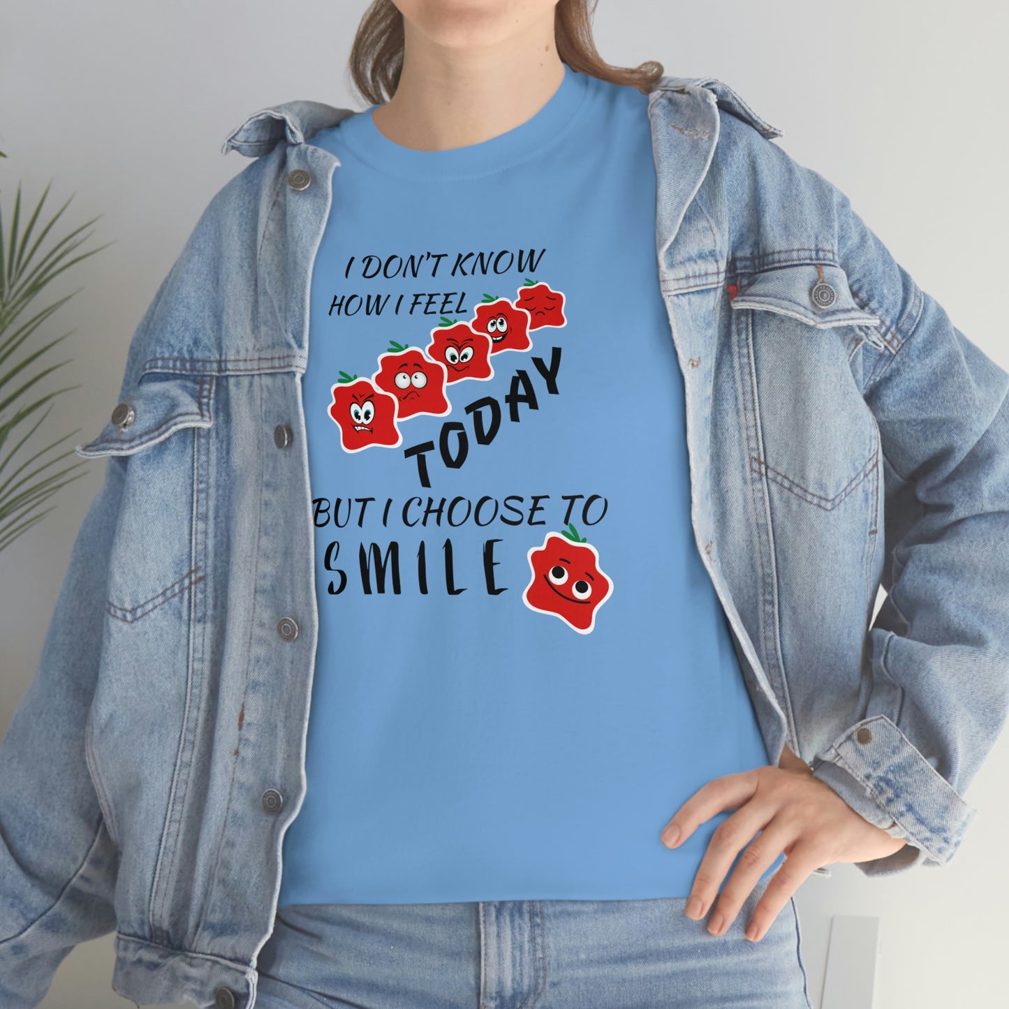 Smile Unisex Heavy Cotton Tee