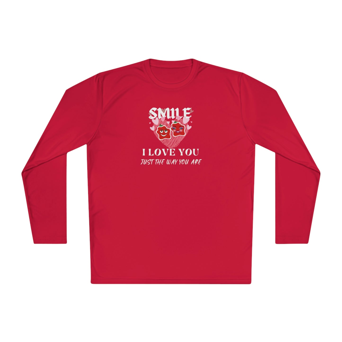 Smile Unisex Lightweight Long Sleeve Tee