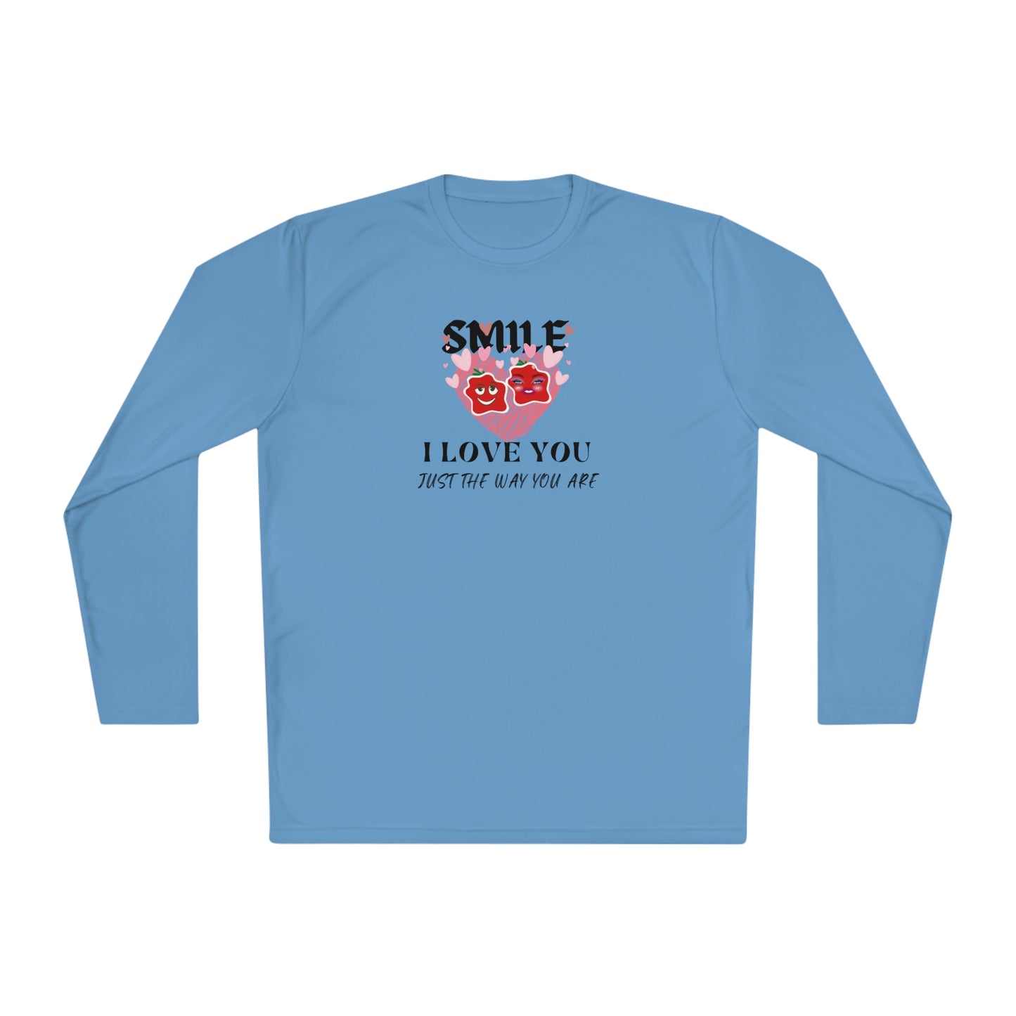 Smile Unisex Lightweight Long Sleeve Tee