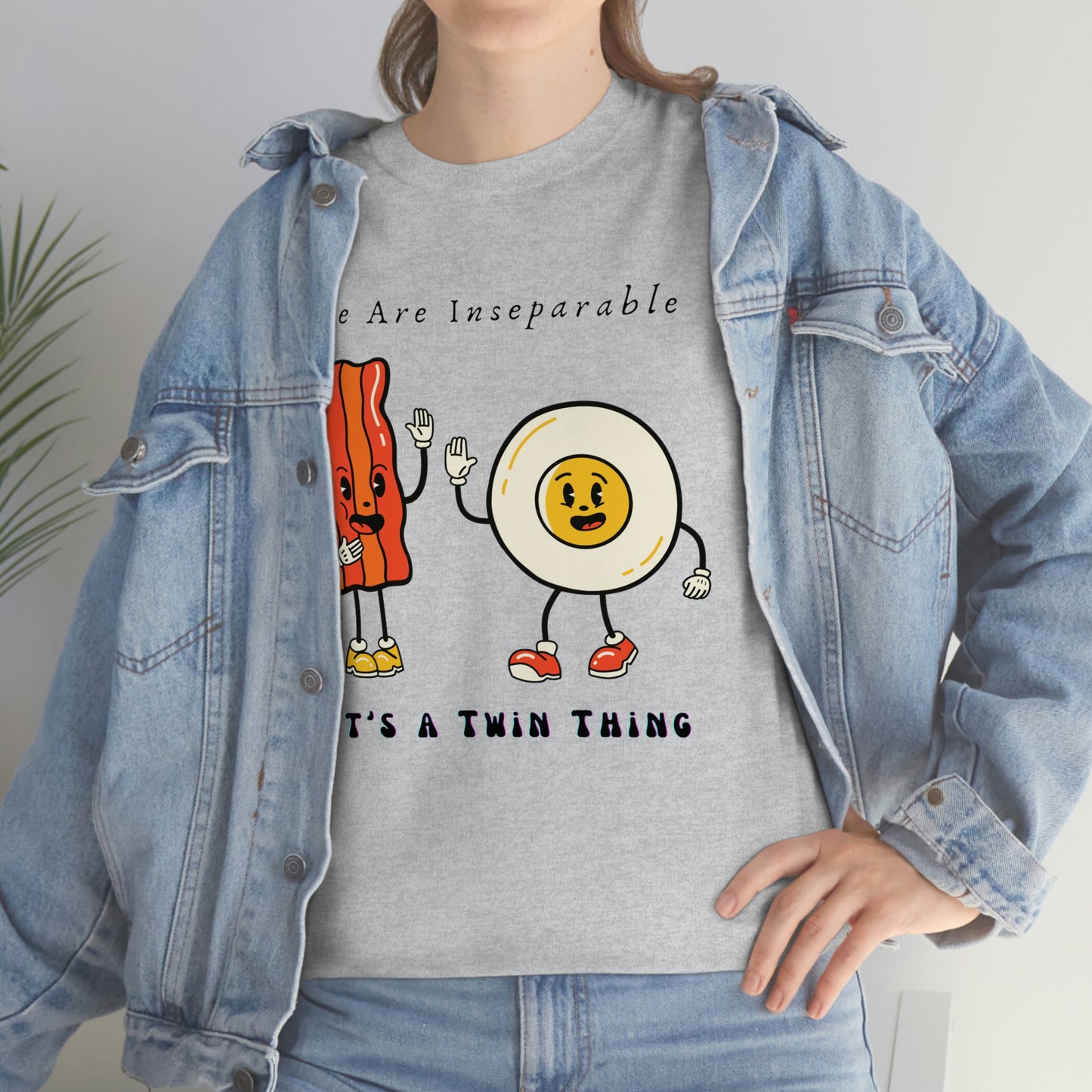 Twin, Unisex Heavy Cotton Tee