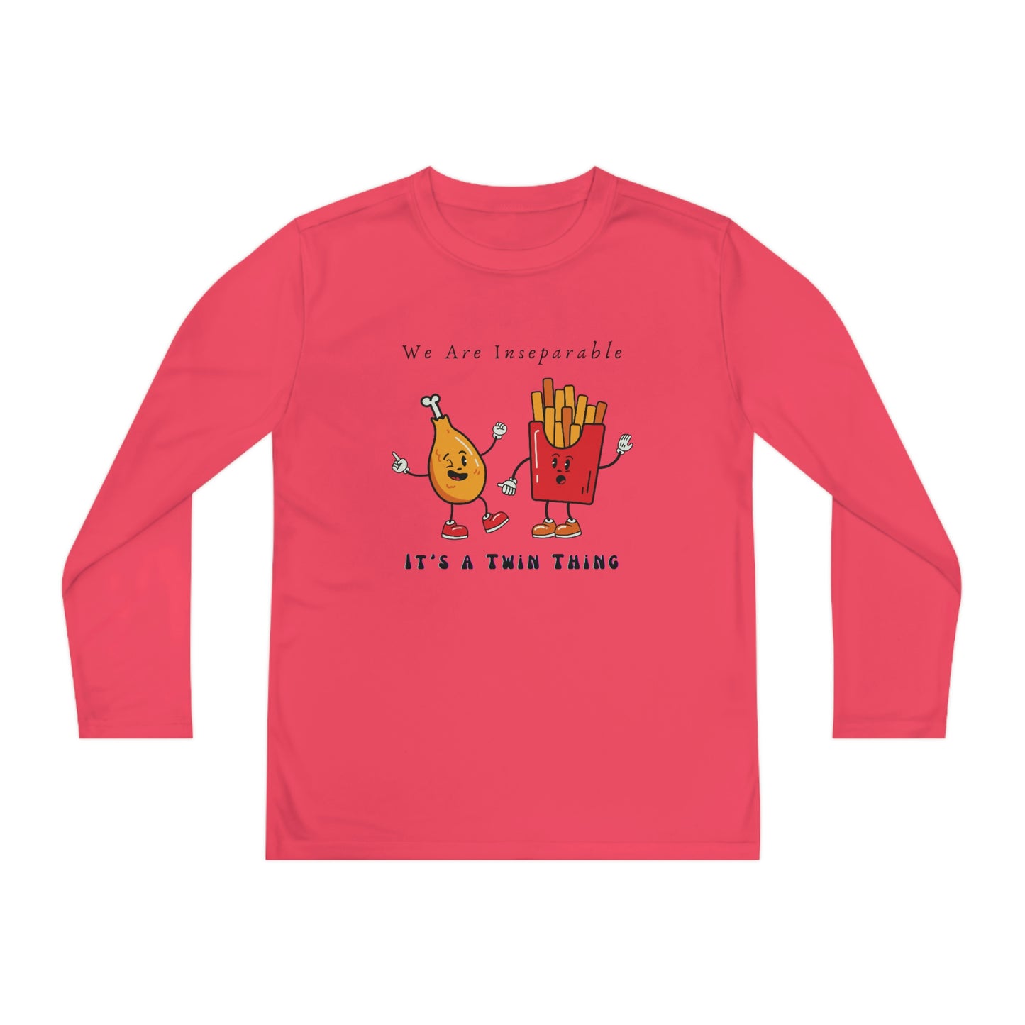 Twin, Youth Long Sleeve Competitor Tee