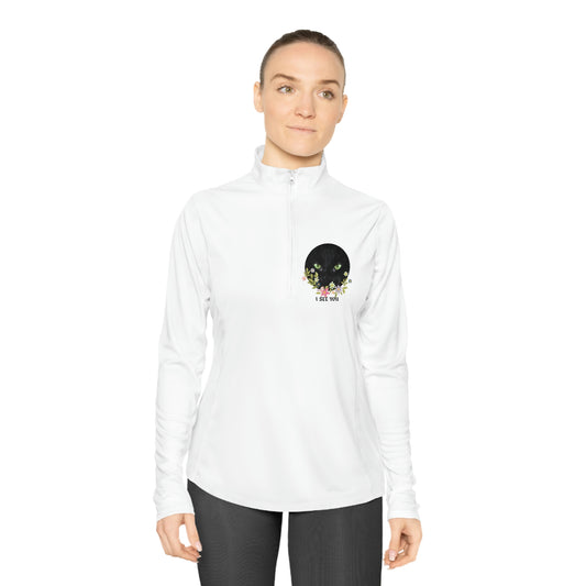 Ladies Quarter-Zip Pullover