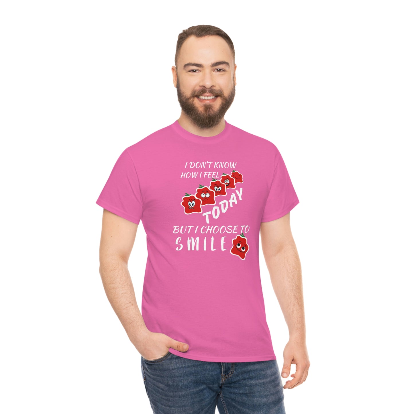 Smile Unisex Heavy Cotton Tee