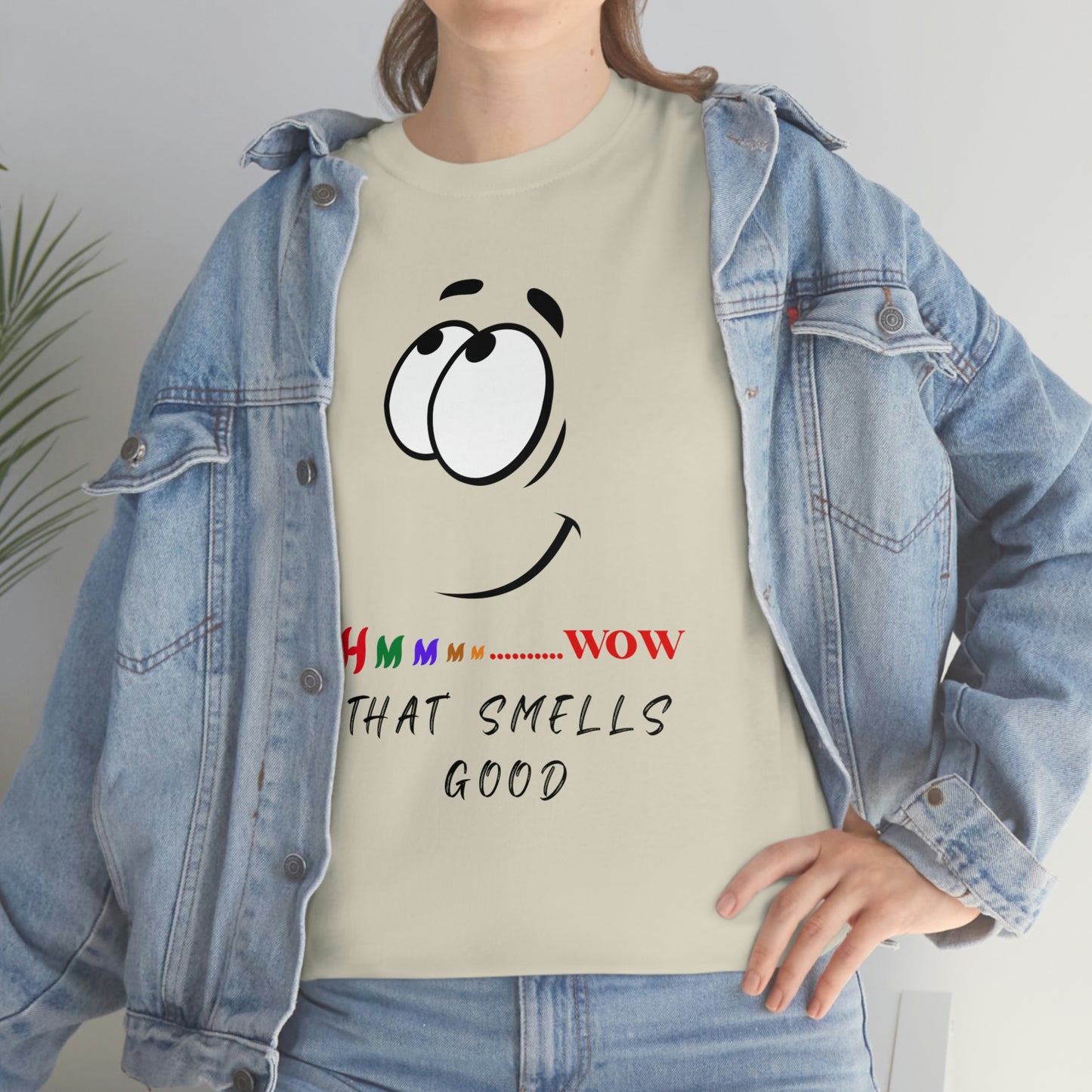 Hmmm... Wow, That Smells Good Unisex Heavy Cotton Tee