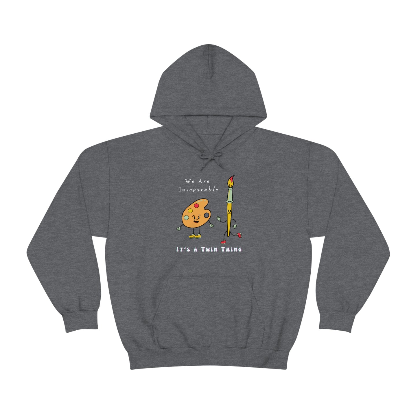 Twin, Unisex Heavy Blend™ Hooded Sweatshirt