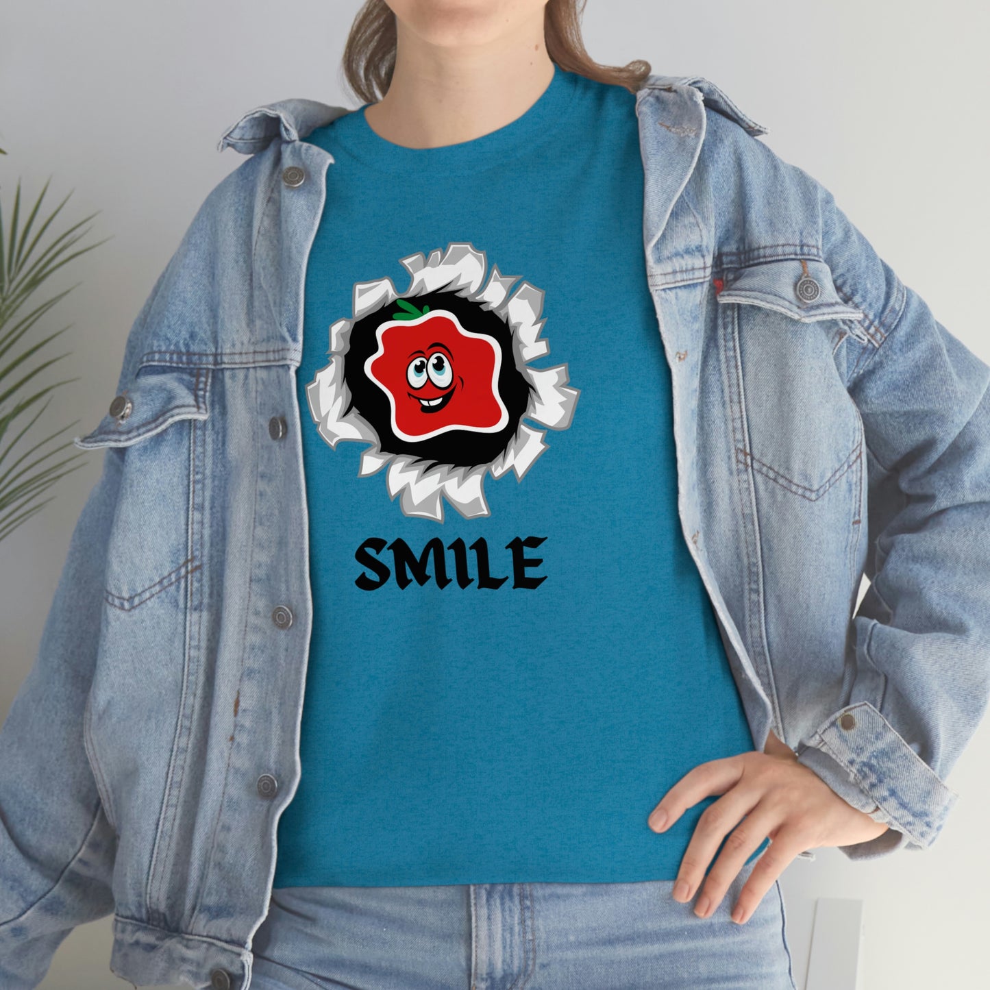 Smile Unisex Heavy Cotton Tee