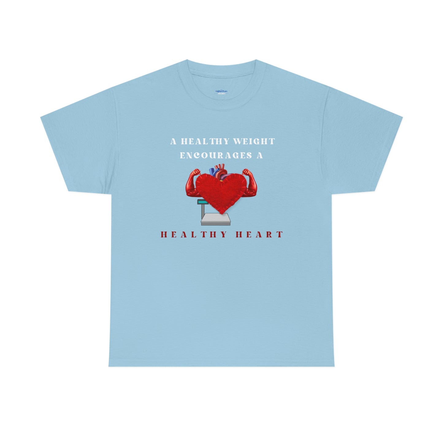 Healthy Heart Unisex Heavy Cotton Tee