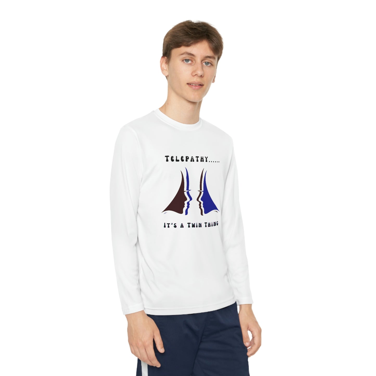 Twin, Youth Long Sleeve Competitor Tee