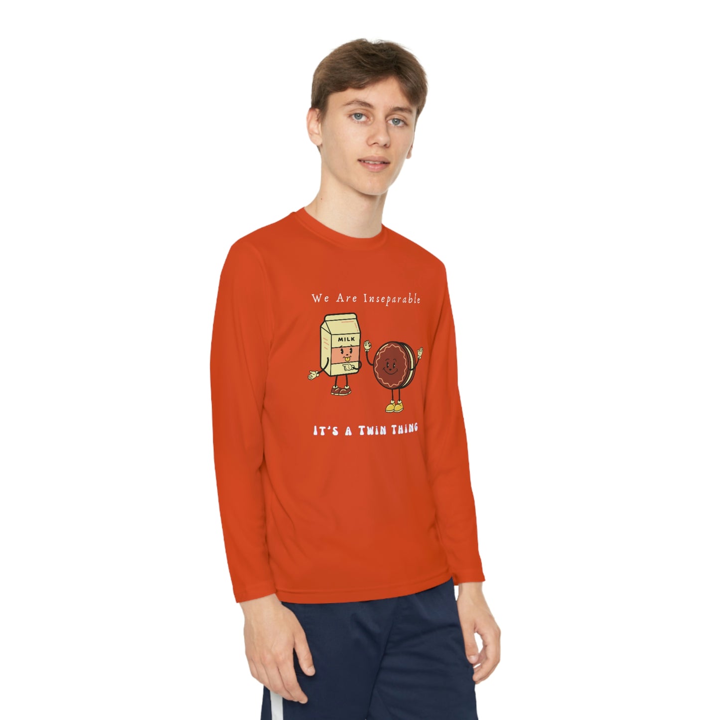 Twin, Youth Long Sleeve Competitor Tee