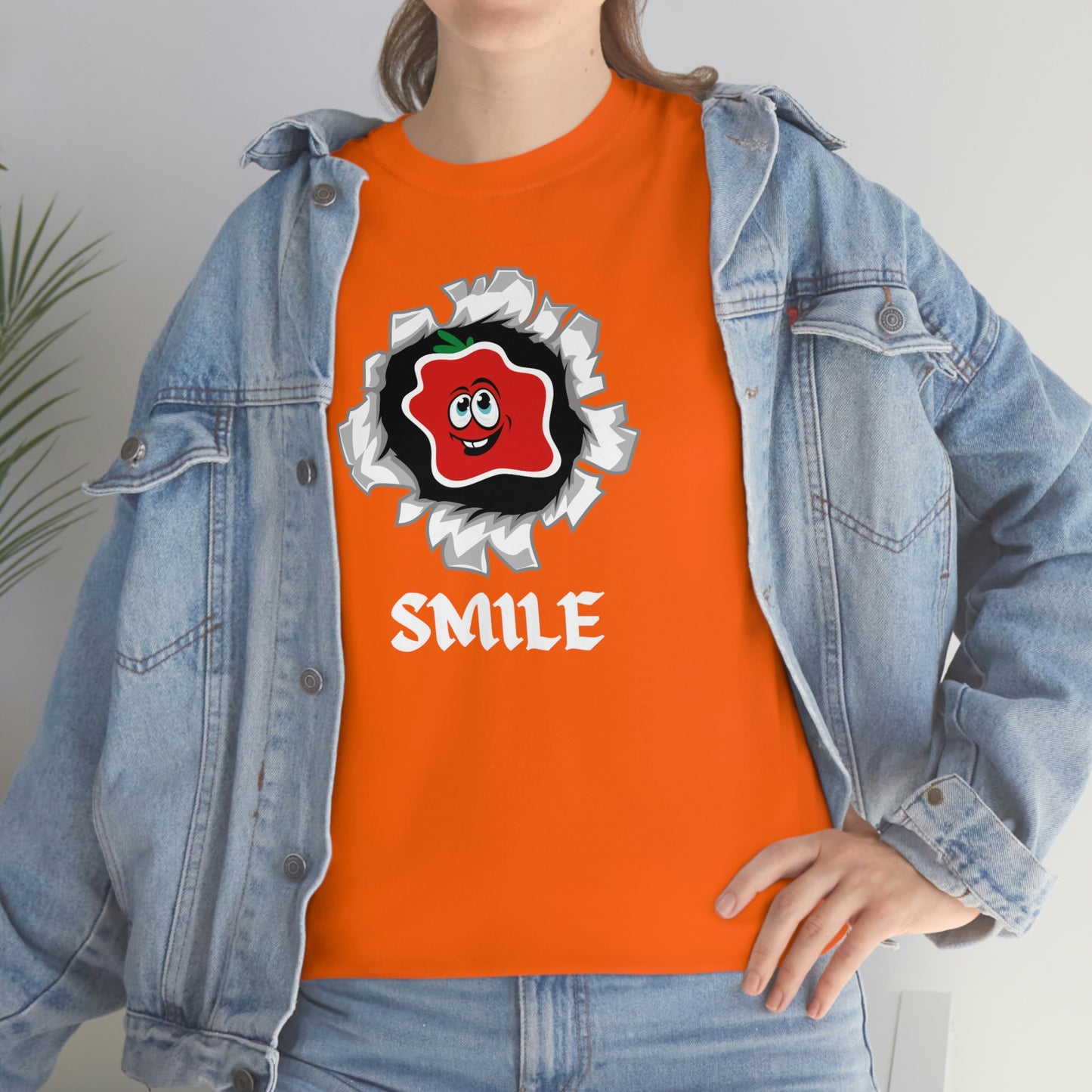 Smile Unisex Heavy Cotton Tee