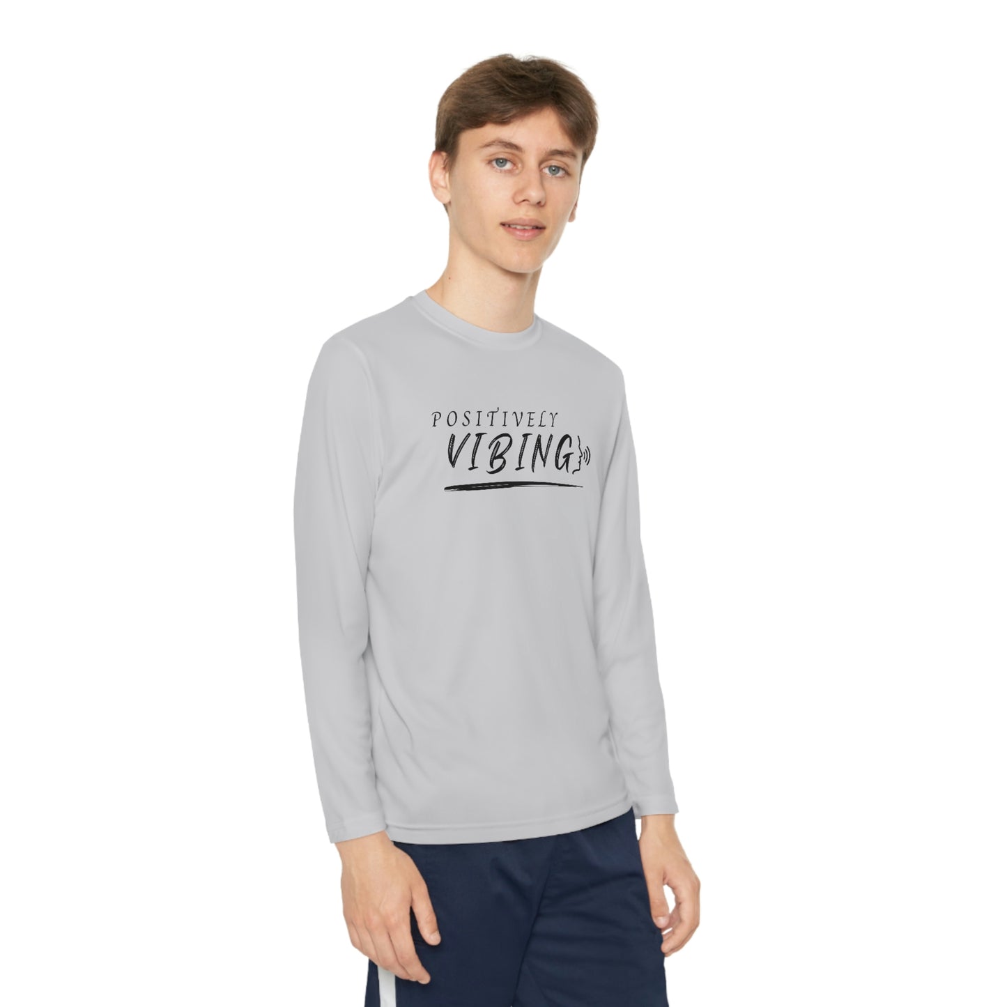 Vibe, Youth Long Sleeve Competitor Tee