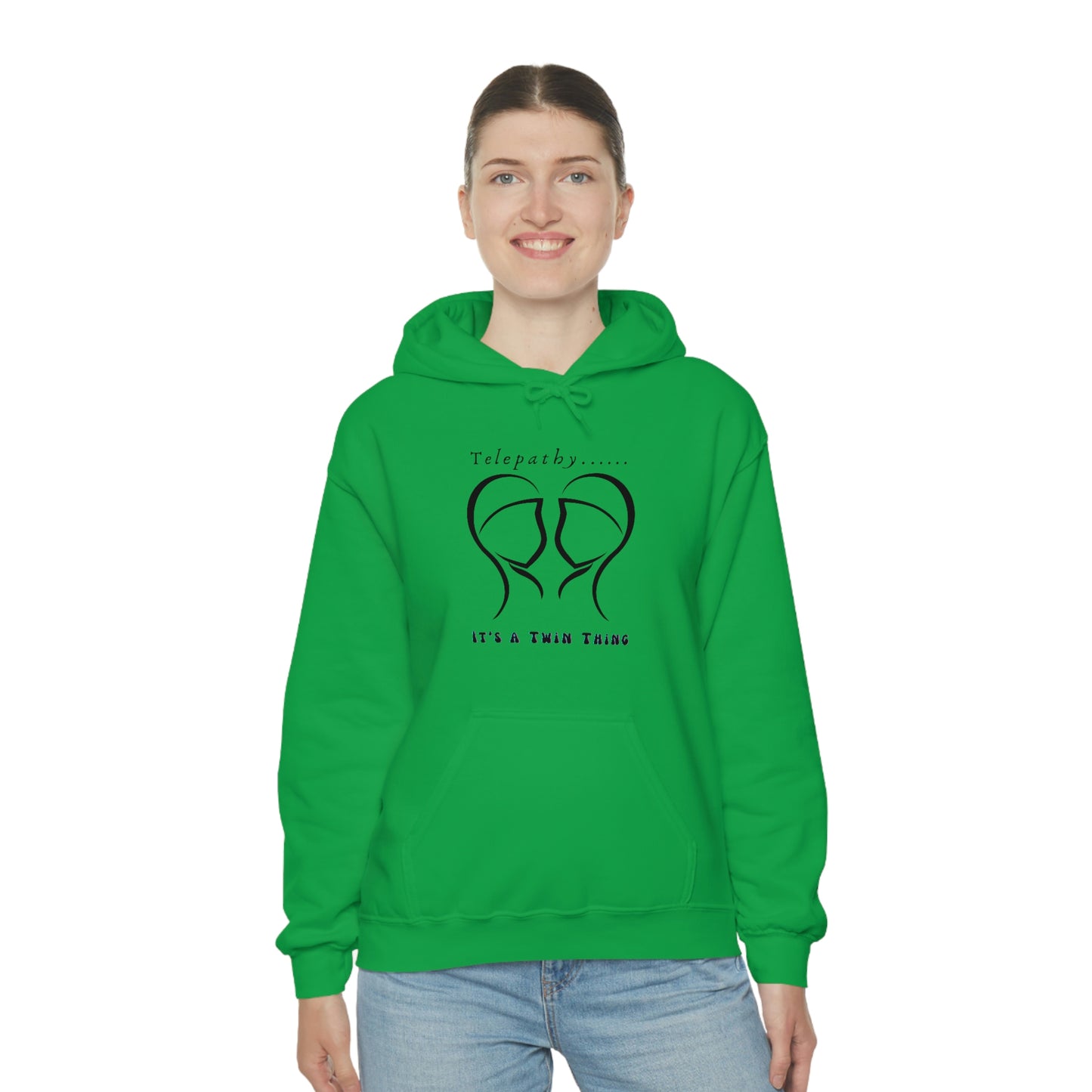 Twin, Unisex Heavy Blend™ Hooded Sweatshirt