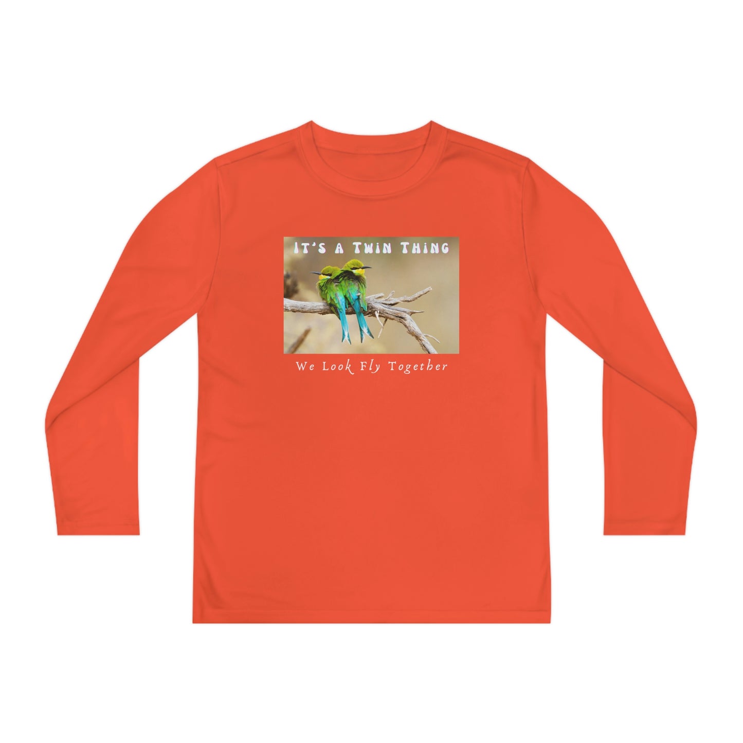 Twin, Youth Long Sleeve Competitor Tee