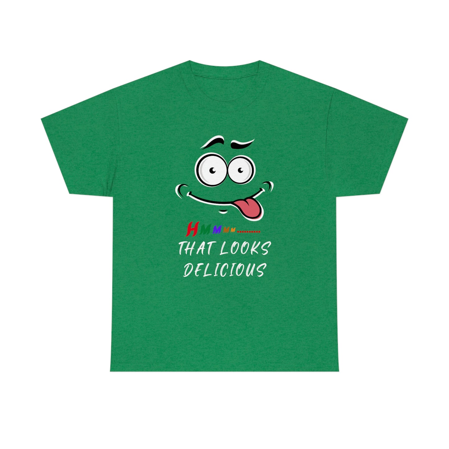 Hmmm, Funny, Unisex Heavy Cotton Tee