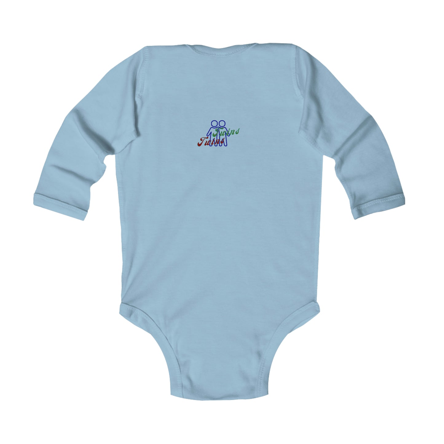 Baby Talk, Twin, Infant Long Sleeve Bodysuit