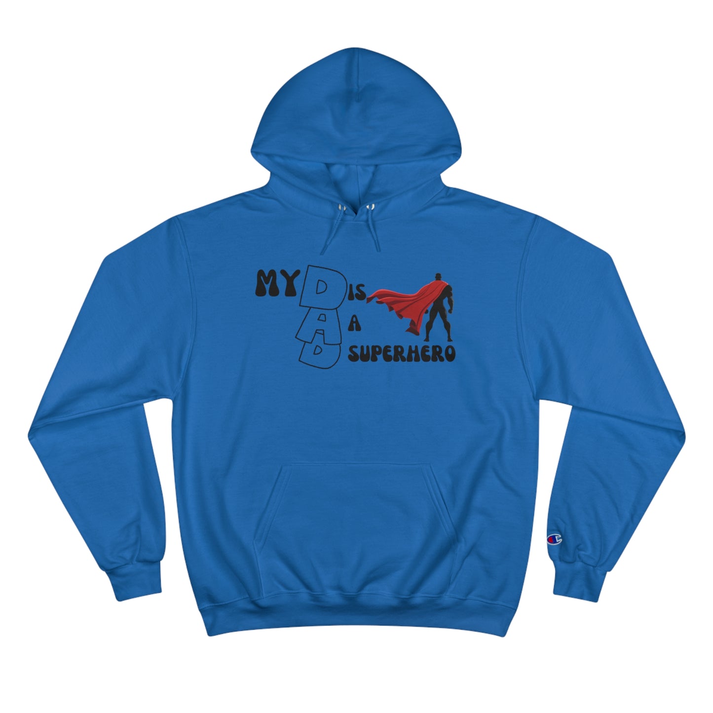 Exotic Print Fathers Day Champion Hoodie